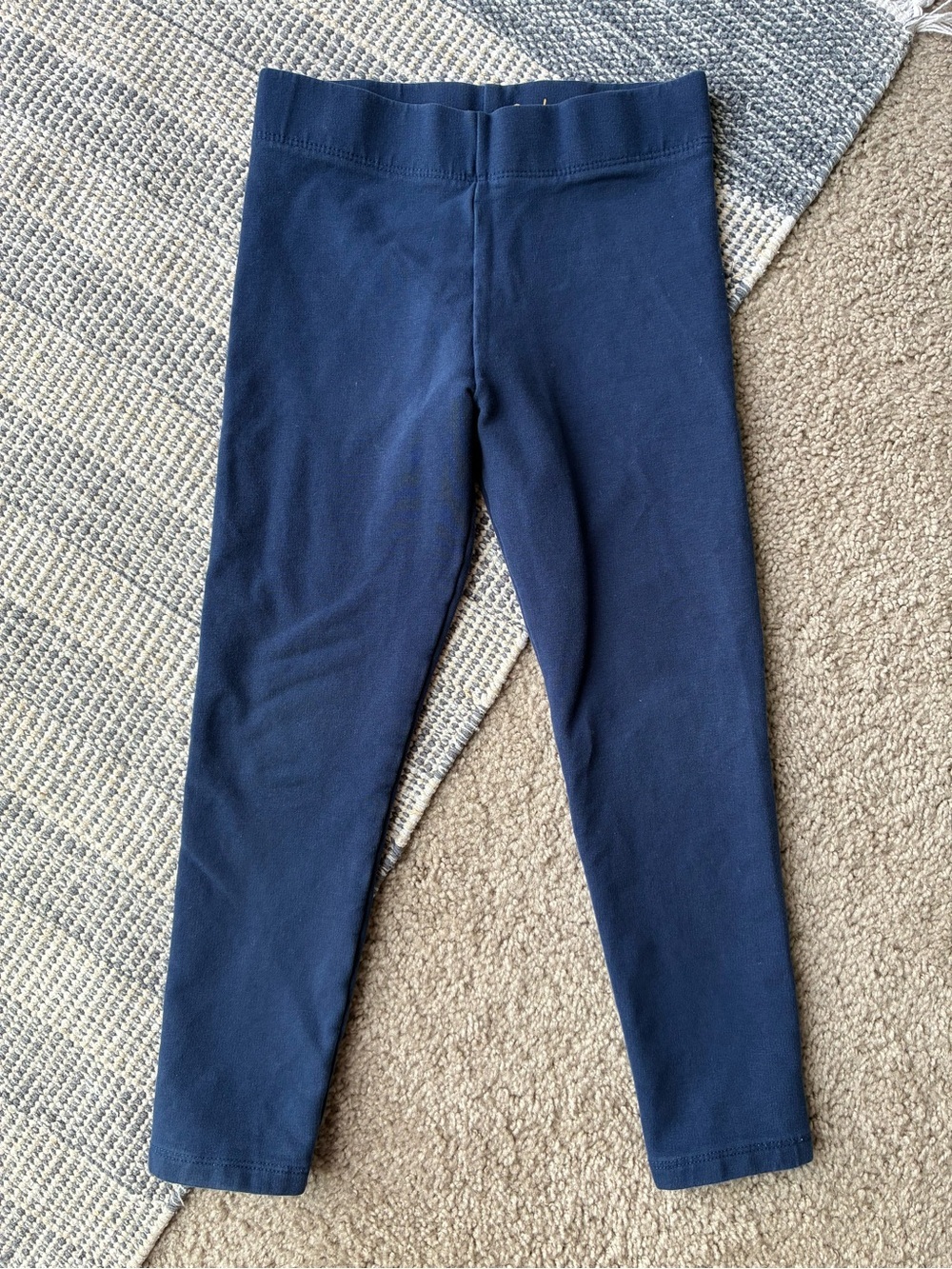 Boden Girls Navy Stretch Leggings